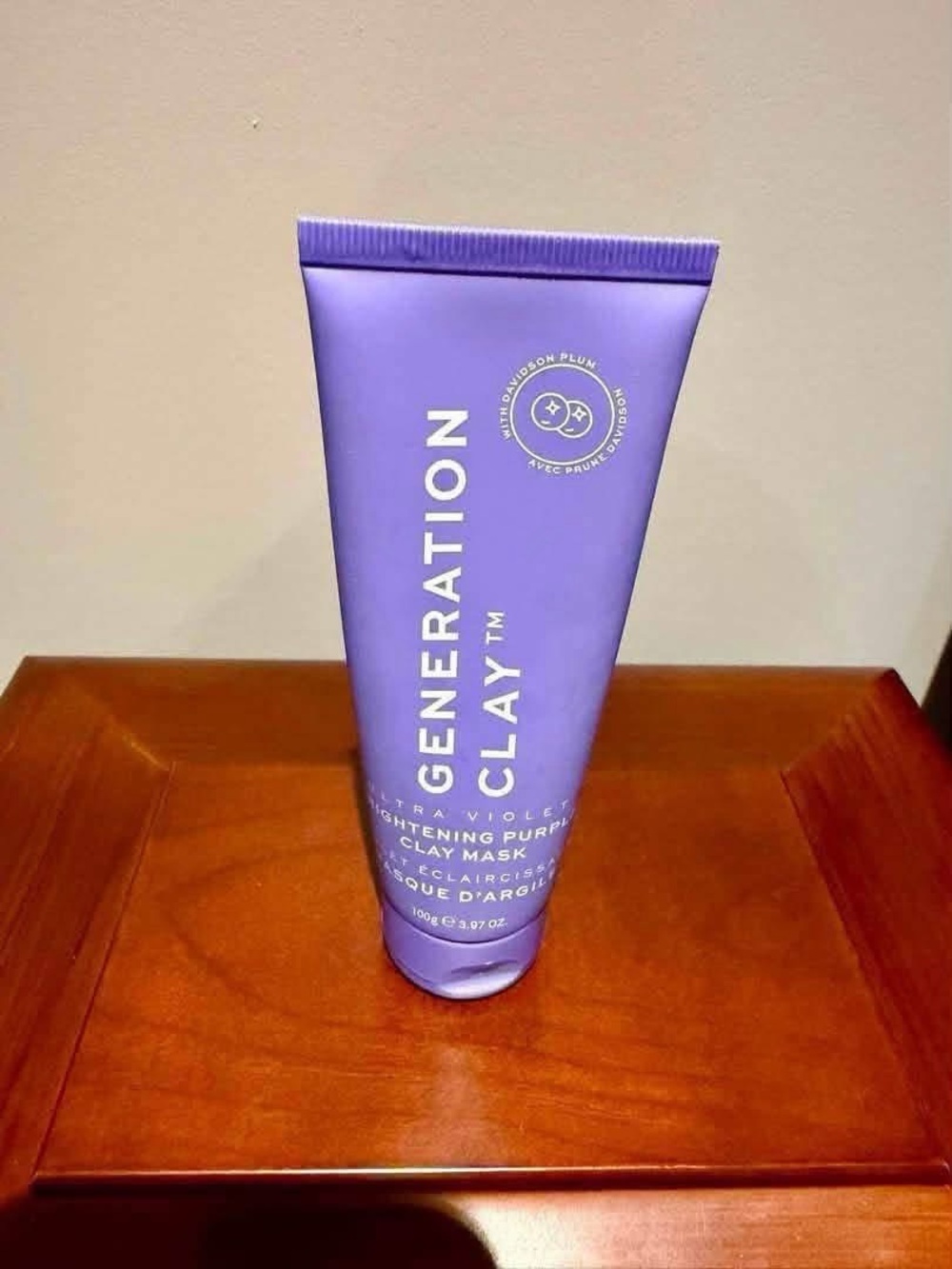 Generation Clay Brightening Purple Clay Mask - Purple